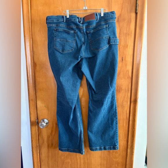 Duluth Trading Co Double flex denim Relaxed Fit Blue Jeans - Picture 2 of 4